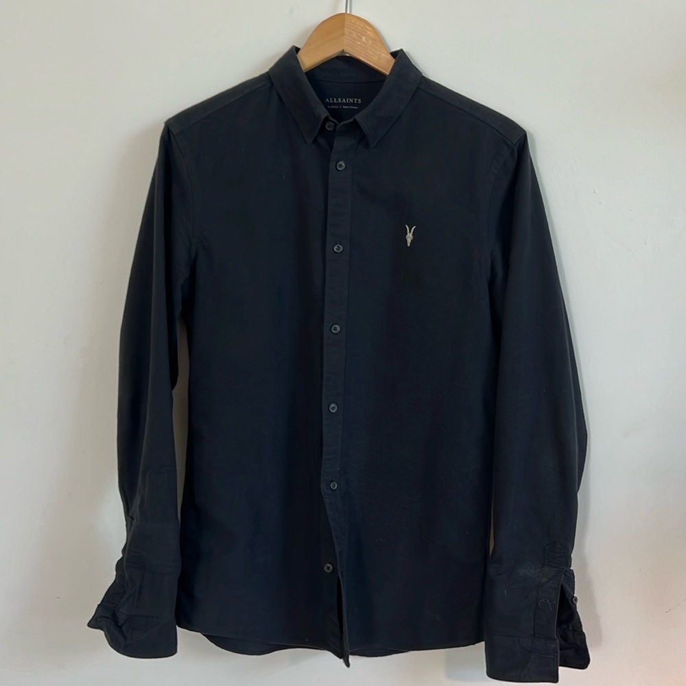 Allsaints Long Sleeve Button Up
